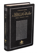 A Bíblia da Mulher Média RA - Novo Formato - Preto Nobre