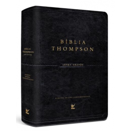Bíblia de Estudo Thompson - AEC - Luxo - Letra Grande (Preta)