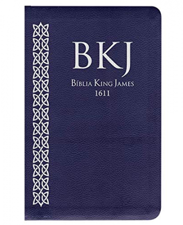 Bíblia King James 1611 Ultrafina - Azul