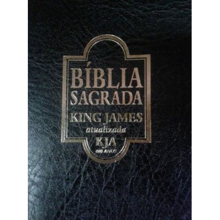 Bíblia King James Atualizada  - Luxo Preta