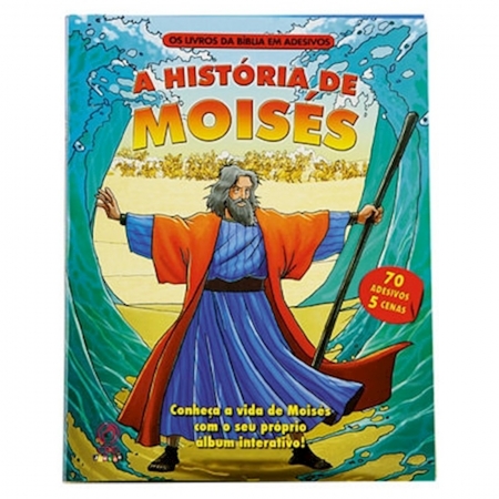 Os Livros da Bíblia em Adesivos - A História de Moisés