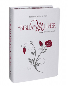 A Bíblia da Mulher Grande RA - Branca Beiras Floridas