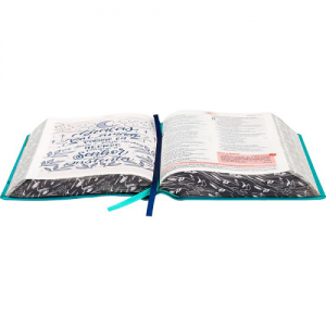 A Bíblia da Mulher NAA - Nova Edição - Azul Turquesa
