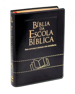 Bíblia da Escola Bíblica - Capa Preta