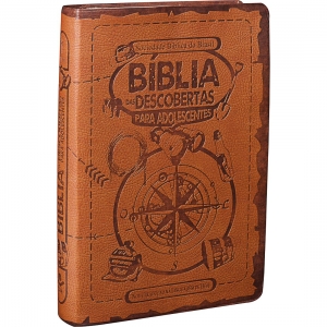 Bíblia das Descobertas Para Adolescentes - Marrom