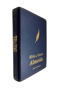 Bíblia de Estudo Almeida Edição Ampliada - Azul Escuro
