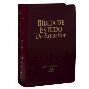 Bíblia de Estudo do Expositor - Jimmy Swaggart - Vinho