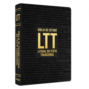 Bíblia de Estudo LTT - Literal do Texto Tradicional - Capa Preta