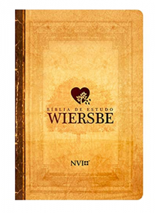 Bíblia de Estudo Wiersbe NVI - Capa Dura Neutra - PRODUTO DO SEBO