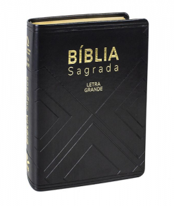 Bíblia NAA Letra Grande - Preto Nobre