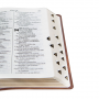 Bíblia RA Letra Gigante com Índice - Marrom Claro
