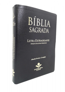 Bíblia RC Letra ExtraGigante - Índice e Letras Vermelhas - Preta