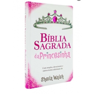 Bíblia Sagrada da Princesinha - Capa Almofadada