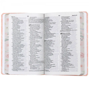 Bíblia Sagrada Flores Rosa - NVI