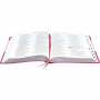 Bíblia Sagrada Letra Extragigante RA - Uva/Rosa