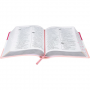 Bíblia Sagrada Letra Gigante RA - Triotone Pink
