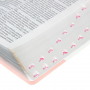 Bíblia Sagrada Letra Gigante RA - Triotone Pink