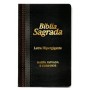 Bíblia Sagrada RC Letra Hipergigante - Preto e Marrom -  Palavras de Jesus em Destaque