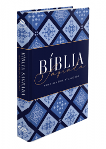 Bíblia Sagrada NAA - Coleção Portugalia - Azul