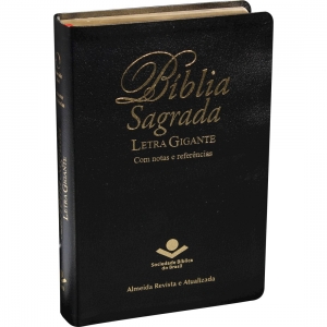 Bíblia Sagrada RA - Letra Gigante com Notas e Referências