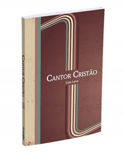Cantor Cristão Grande com Letra - Capa Brochura