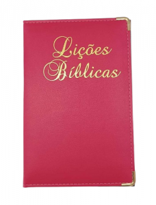 Capa para Lições Bíblicas - Pink