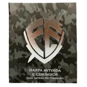 Harpa Avivada e Corinhos - Capa Brochura - Escudo Camuflada