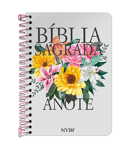Bíblia Anote NVI Espiral - Primavera