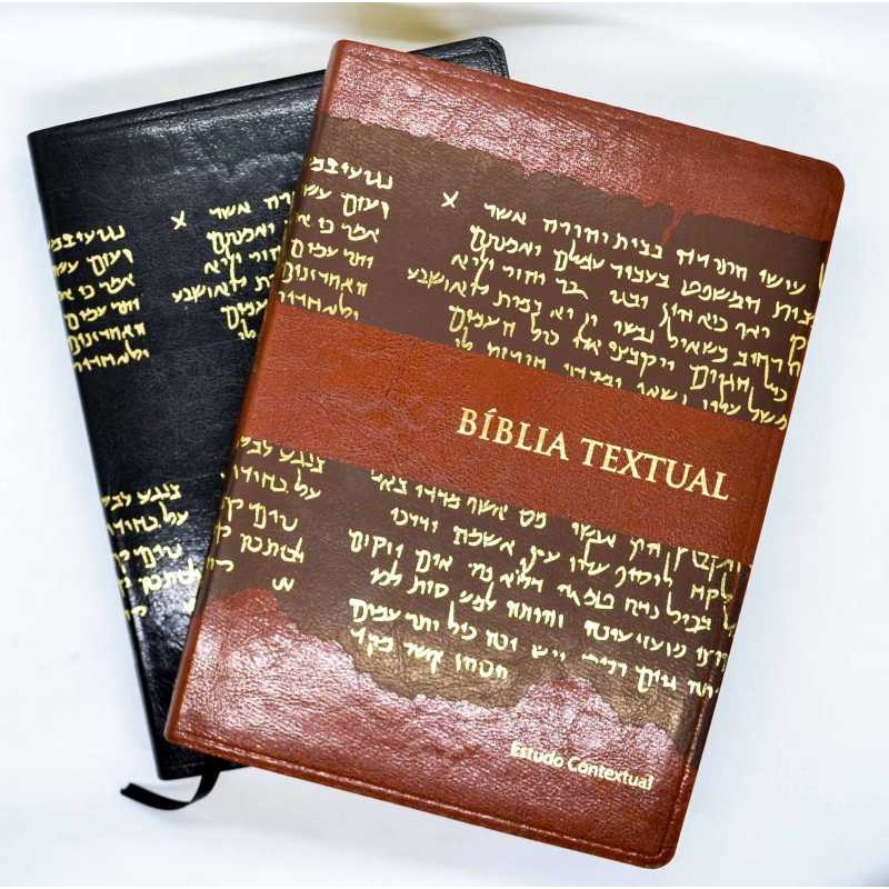 Bíblia de Estudo Textual | Letra Gigante | Luxo