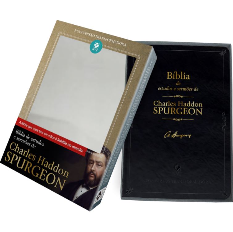 Bíblia de Estudos e Sermões de Charles Haddon Spurgeon - NVT