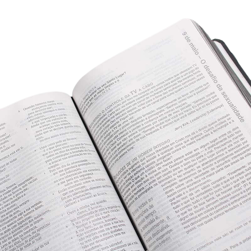 Bíblia do Homem Semi Luxo - NVI - Preta