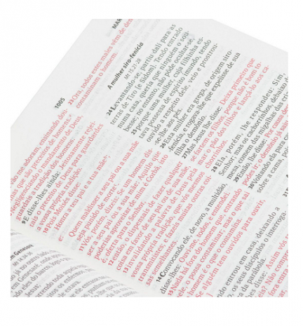Bíblia do Obreiro c/ Letras Vermelhas - Marrom CL/ESC