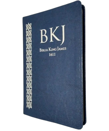 Bíblia King James 1611 Ultrafina - Azul