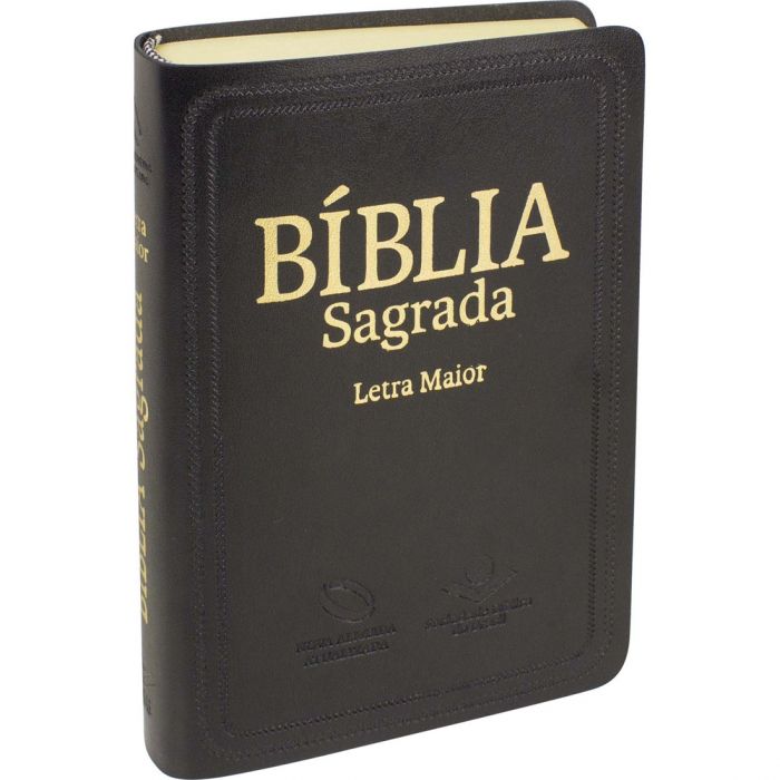 Bíblia Sagrada Letra Maior NAA - Preta