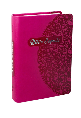 Bíblia Sagrada NTLH com Letra Grande - Pink
