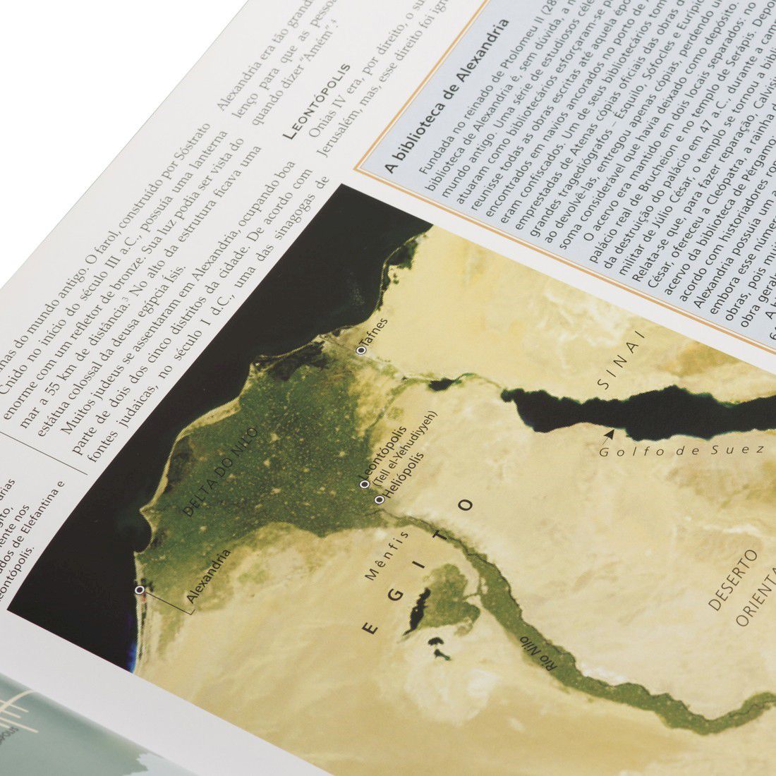 Livro Atlas Histórico e Geográfico da Bíblia - Capa Dura Ilustrada