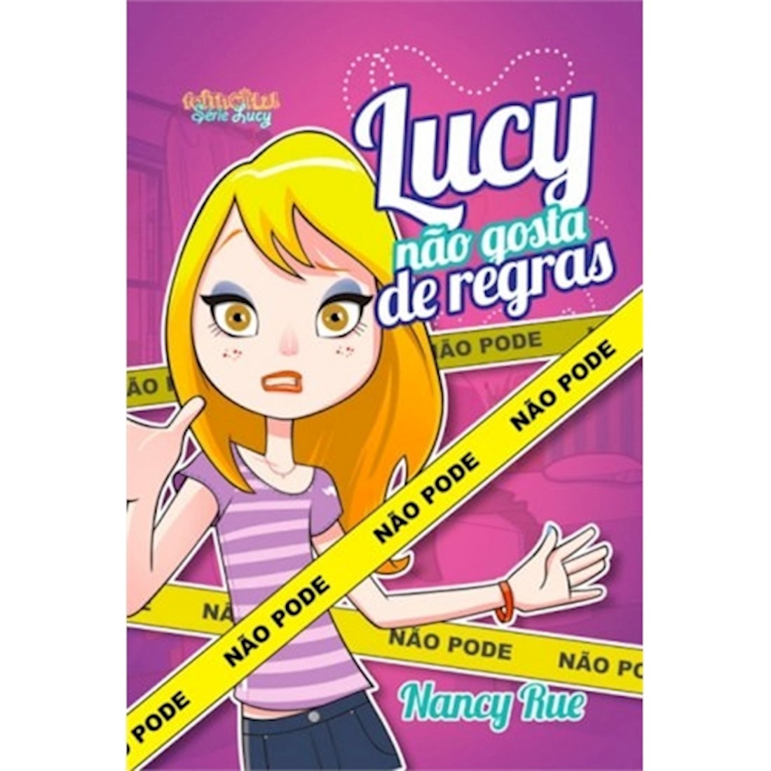 Livro Lucy não Gosta de Regras - PRODUTO DO SEBO