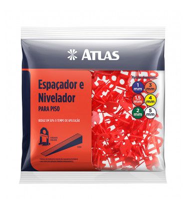 NIVELADOR ATLAS CERAMICA PLAST 1.5MM AT50/15