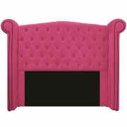 Cabeceira Estofada Veneza 160 cm Queen Size Corano Pink - Doce Sonho Móveis