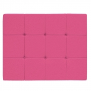 Cabeceira Suspensa Sleep 90 cm Solteiro Corano Pink - Doce Sonho Móveis