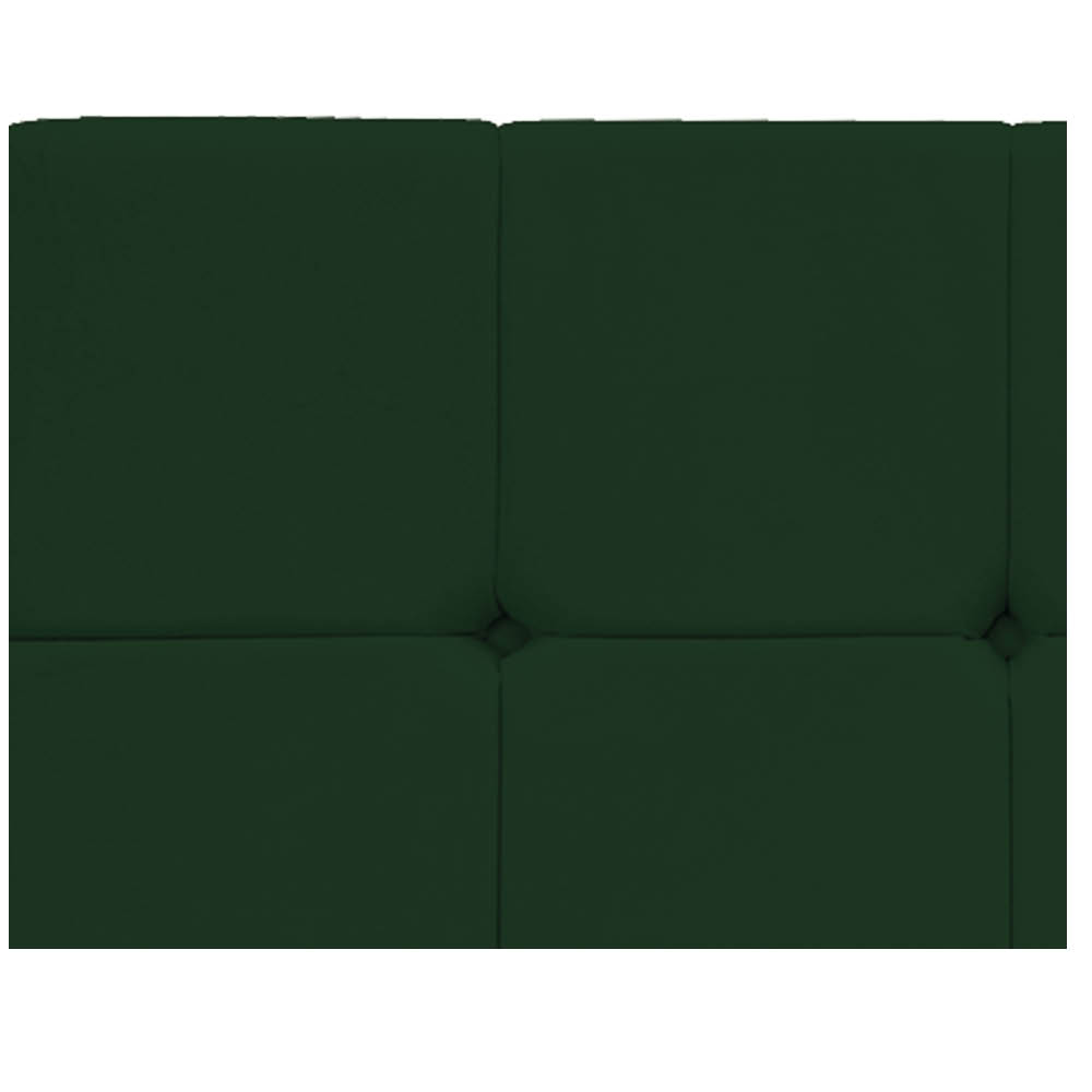 Cabeceira Suspensa Sleep 100 cm Solteiro Suede Verde - Doce Sonho Móveis