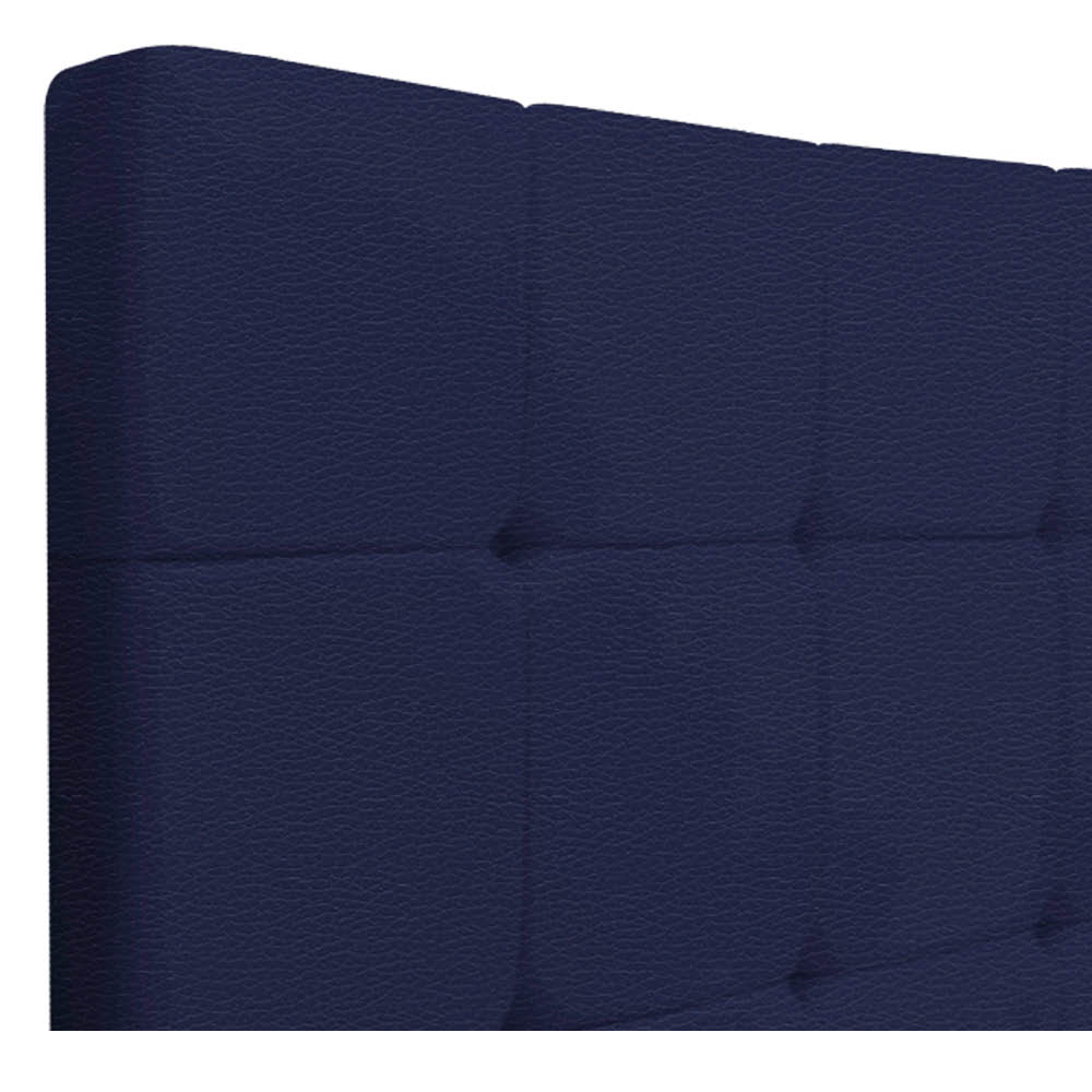Cabeceira Suspensa Sleep 160 cm Queen Size Corano Azul Marinho - Doce Sonho Móveis