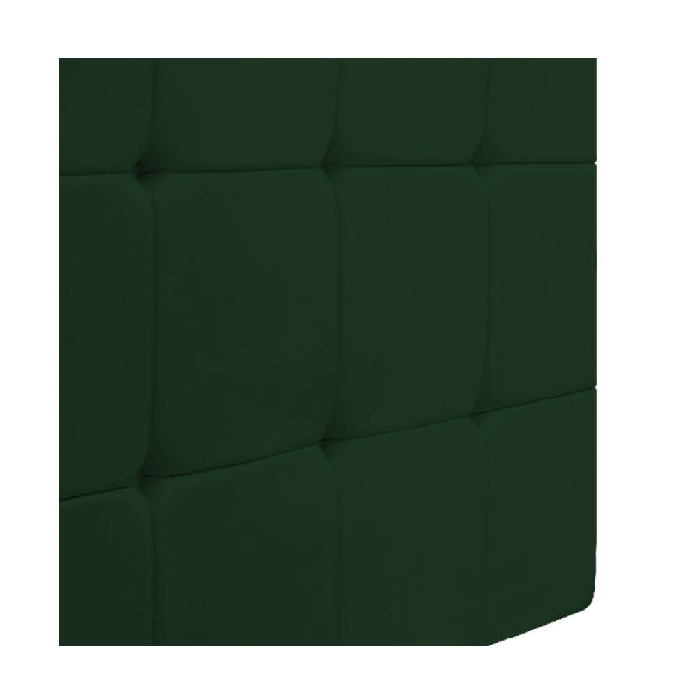 Cabeceira Suspensa Sleep 90 cm Solteiro Suede Verde - Doce Sonho Móveis