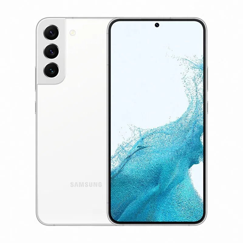 Smartphone Samsung Galaxy S22 Plus 128GB 5G - Branco, Câmera Tripla 50MP + Selfie 10MP, RAM 8GB, Tela 6.1