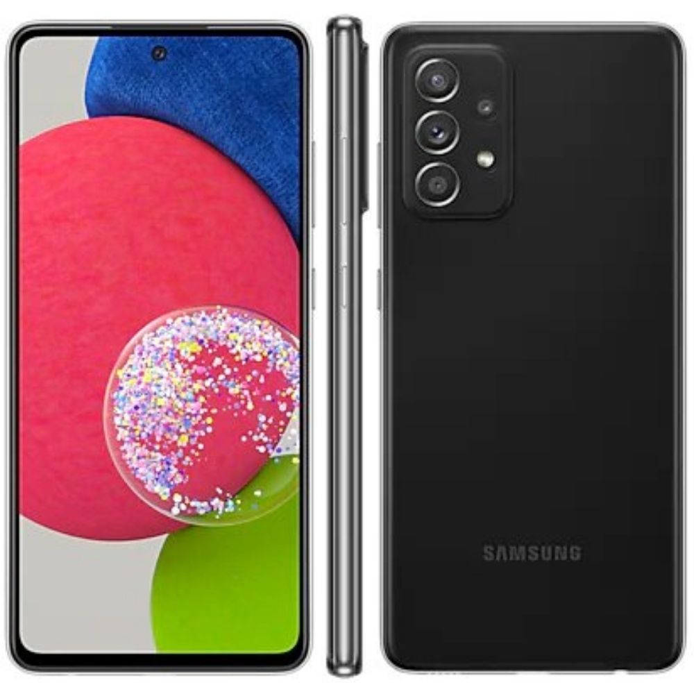 Smartphone Samsung Galaxy A52s 128GB - Preto, 5G, Câmera Quadrupla 64MP + Selfie 32MP, RAM 6GB, Tela 6.5