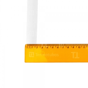12,7 mm Branco Termo Retrátil Padrão (25m)