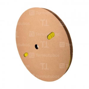 2,4 mm Amarelo Termo Retrátil Padrão (25m)