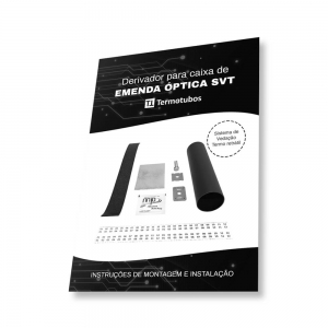 Kit Derivador Redondo para Caixa de Emenda de Fibra Óptica