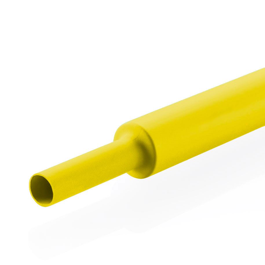 T2Z 1,2 mm amarelo gravado termo retrátil padrão (2:1)