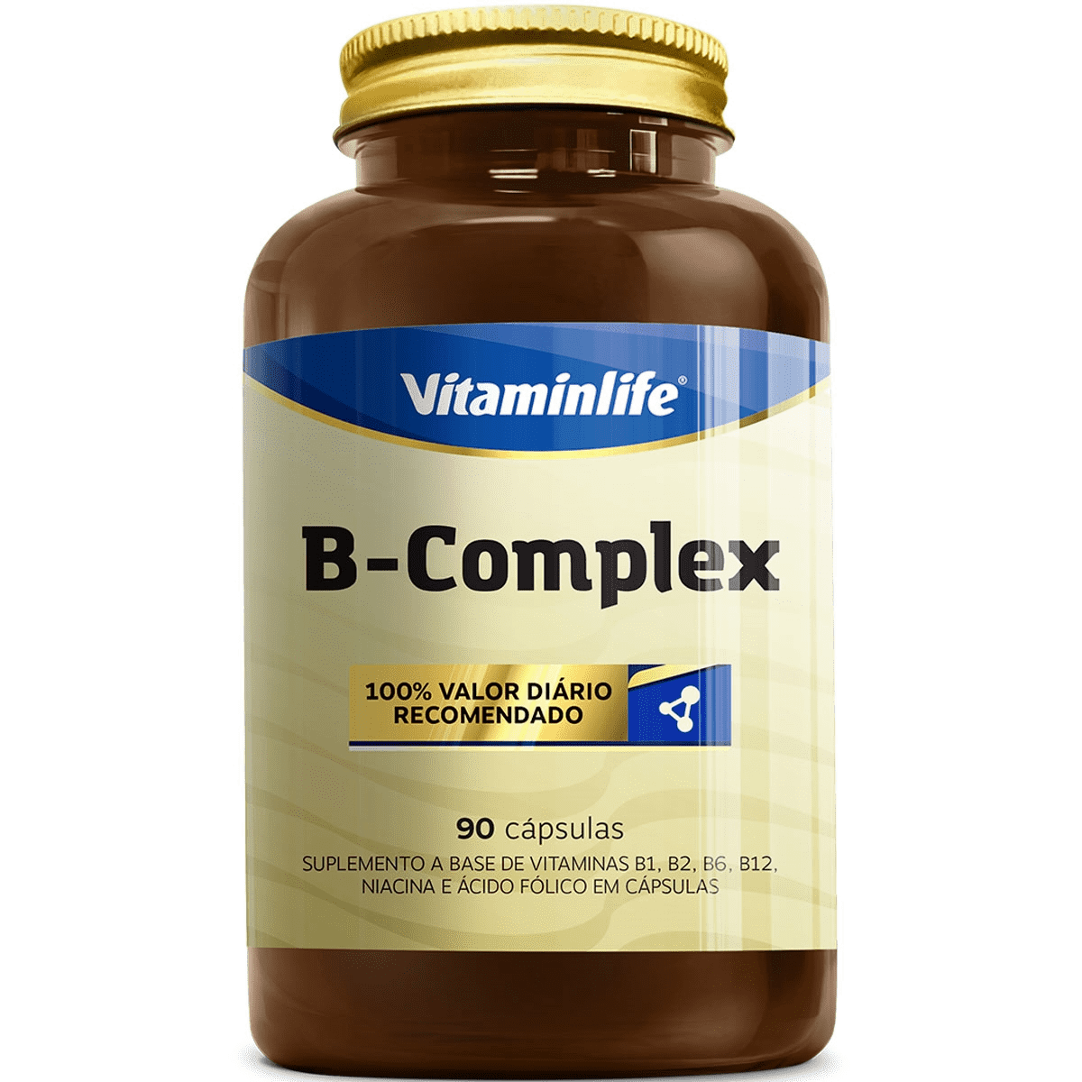 B Complex 90 Cápsulas  Vitamin Life